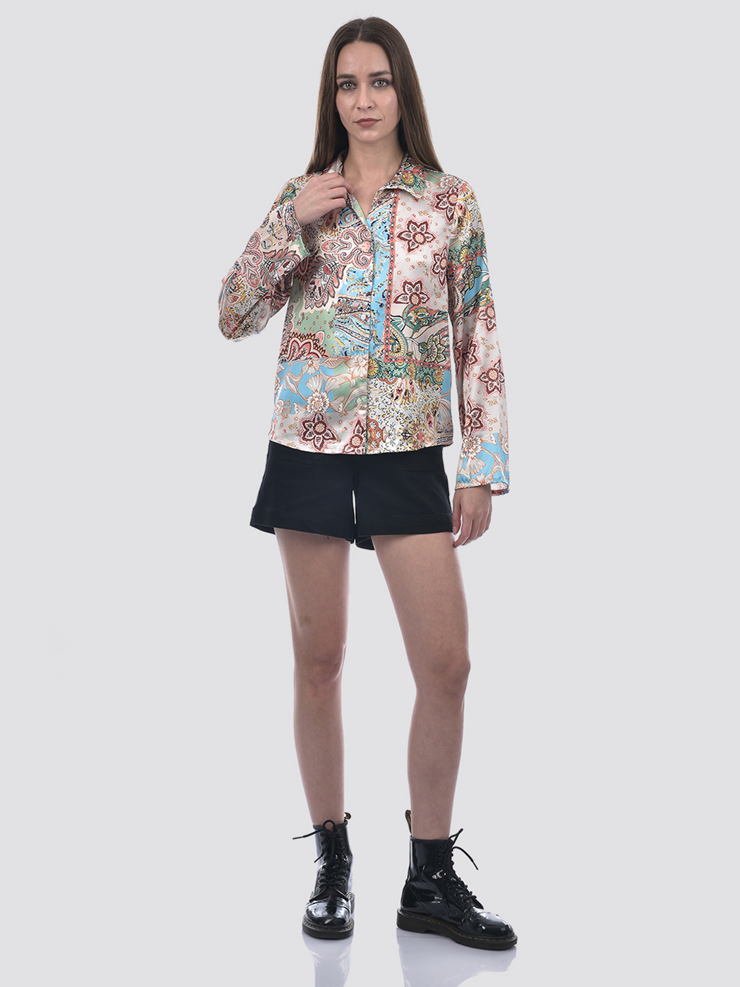 ONLY Women Printed Multicolor Shirt