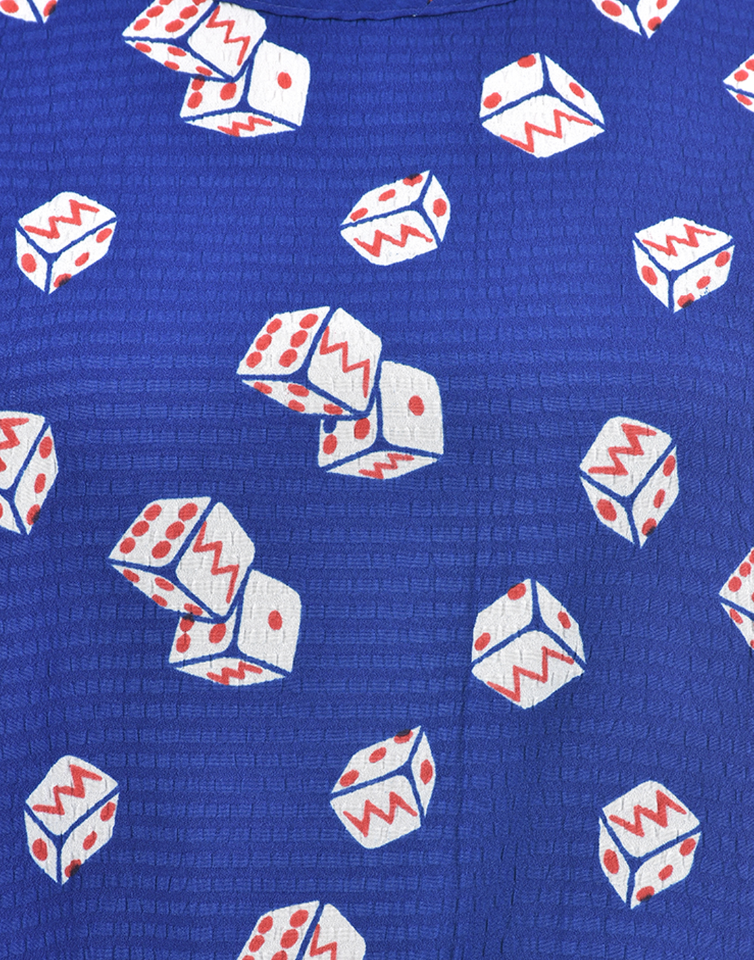 ONLY Women Printed Blue Top
