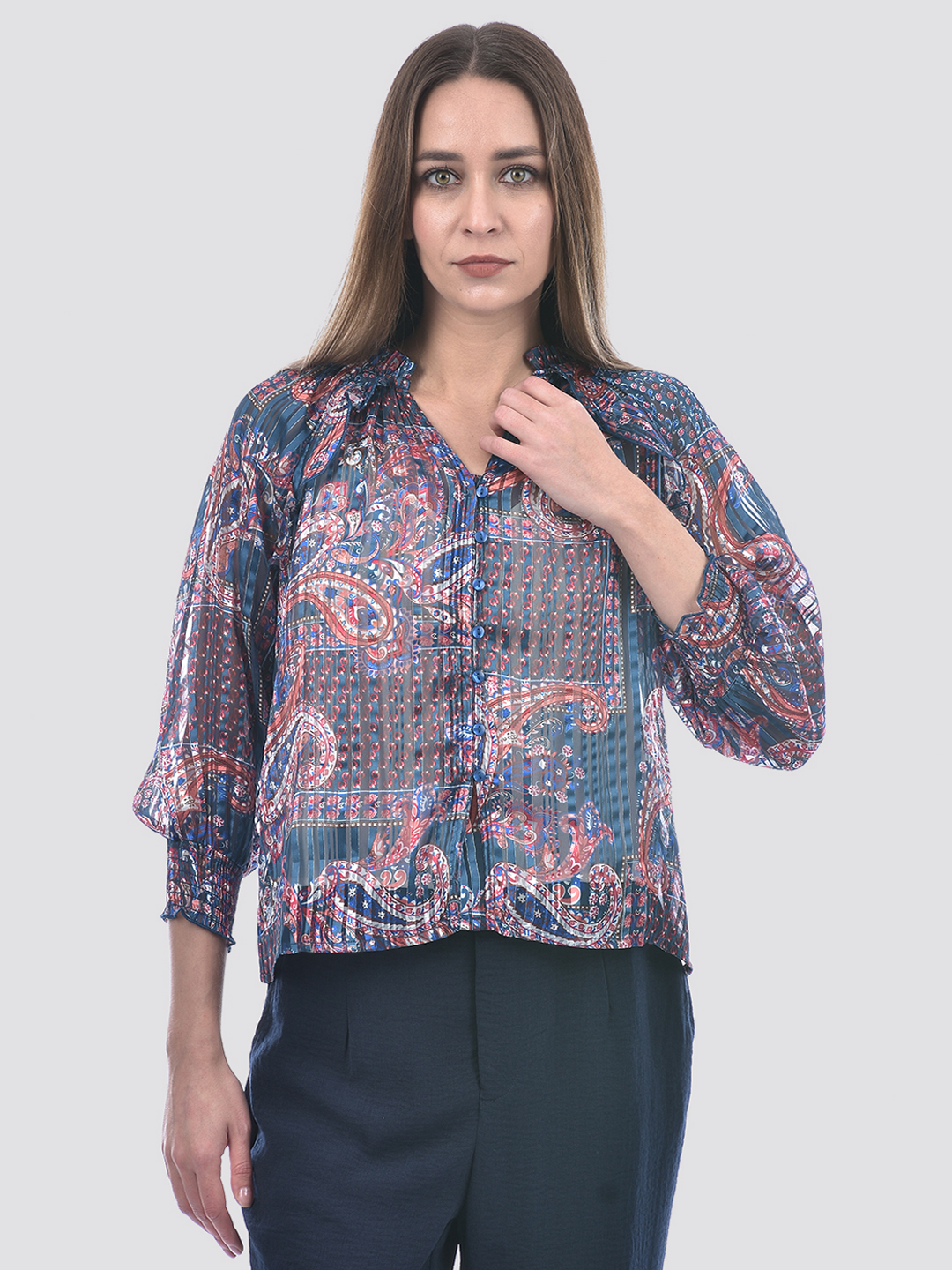 ONLY Women Printed Multicolor Top