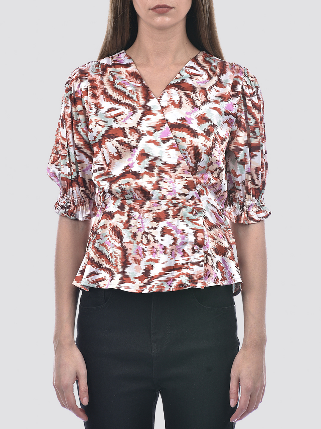 ONLY Women Printed Multicolor Top