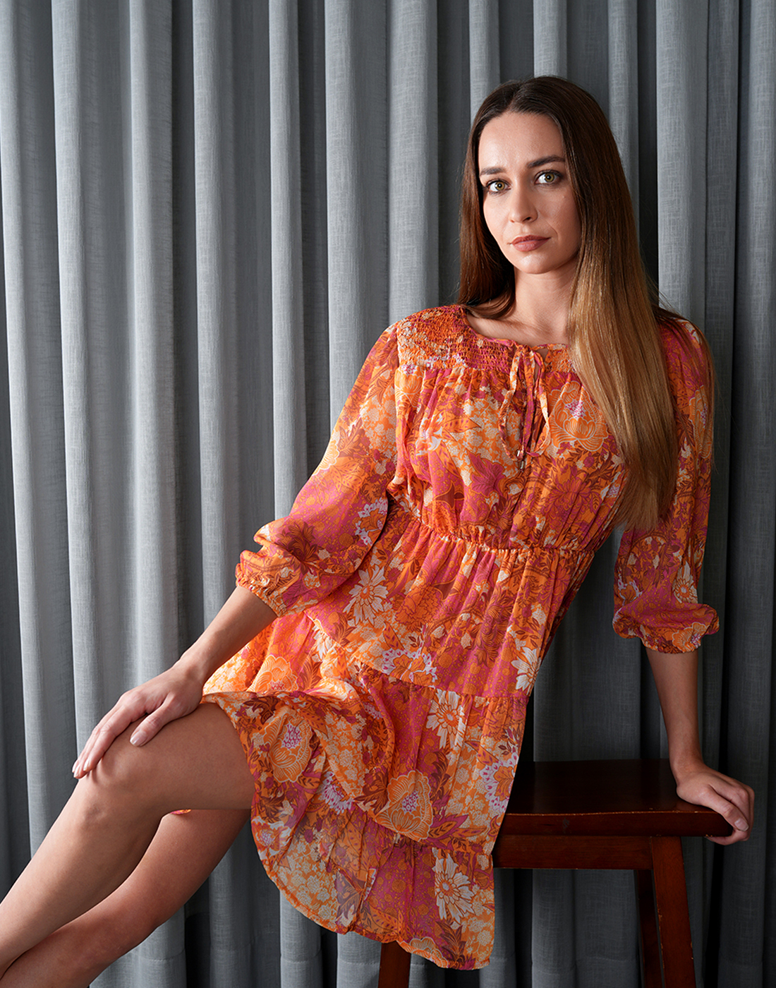 ONLY Women Printed Multicolor Dresses