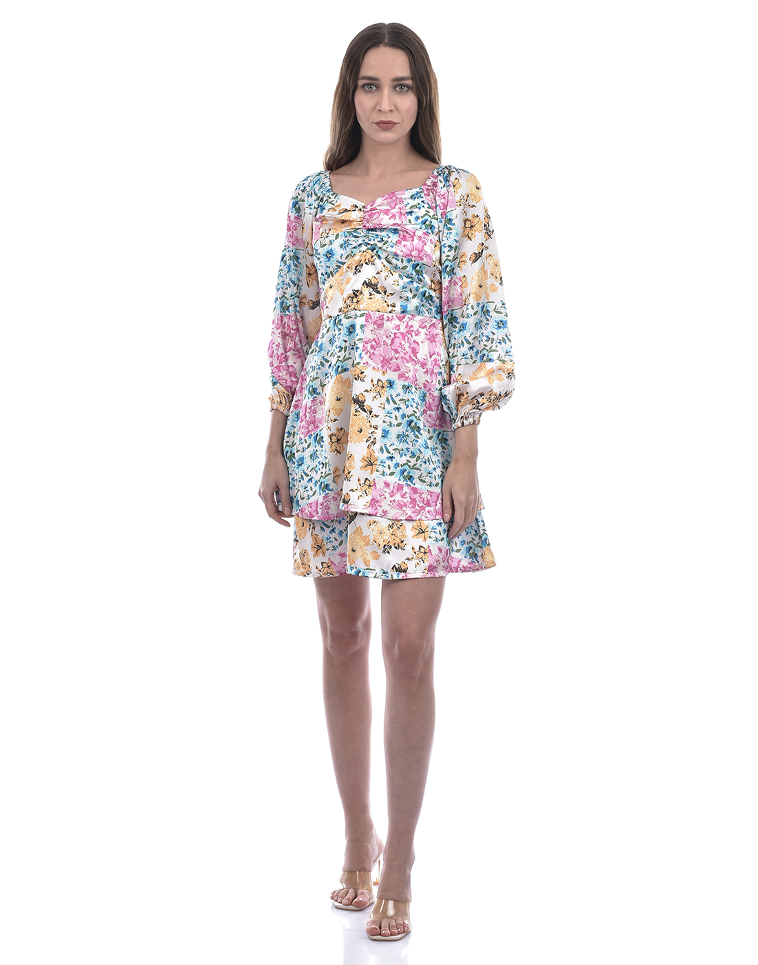 ONLY Women Floral Print Multicolor Dresses