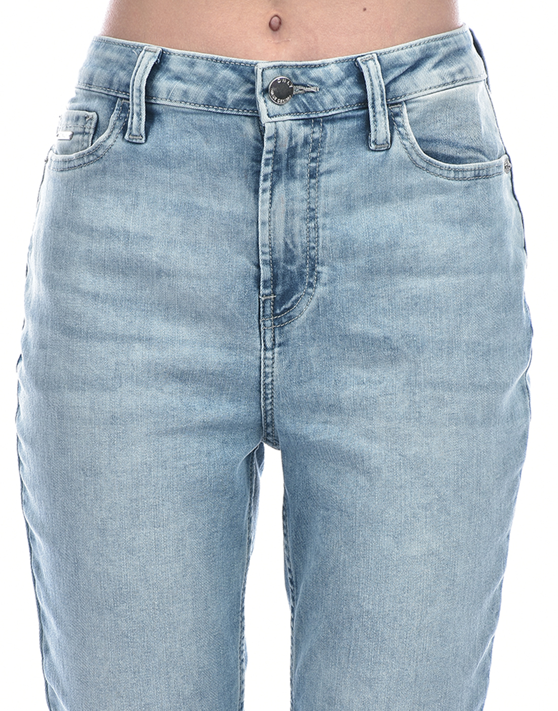 ONLY Women Solid Light Blue Jeans