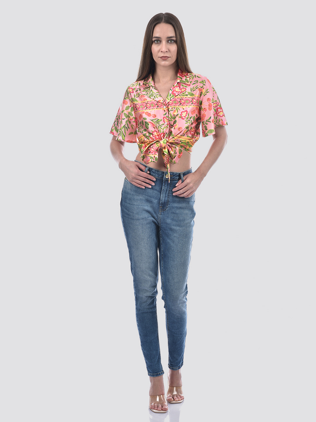 ONLY Women Solid Blue Jeans