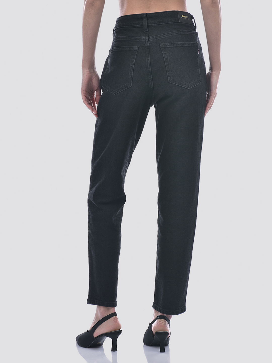 ONLY Women Solid Black Jeans