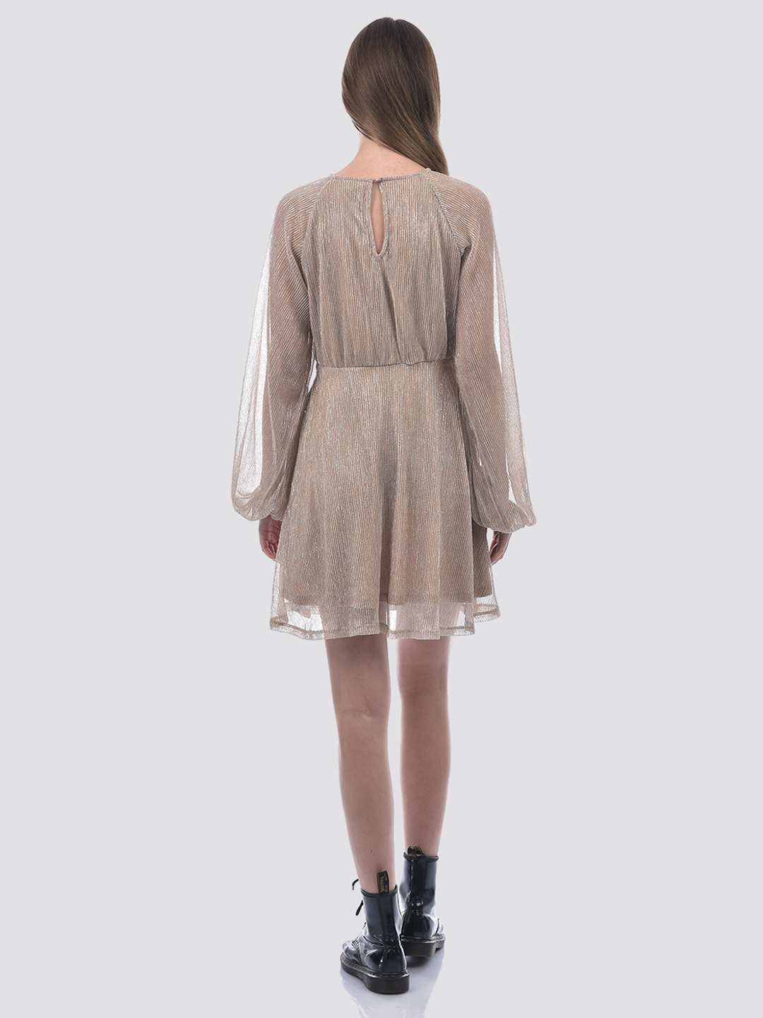 ONLY Women Textured Beige Dresses