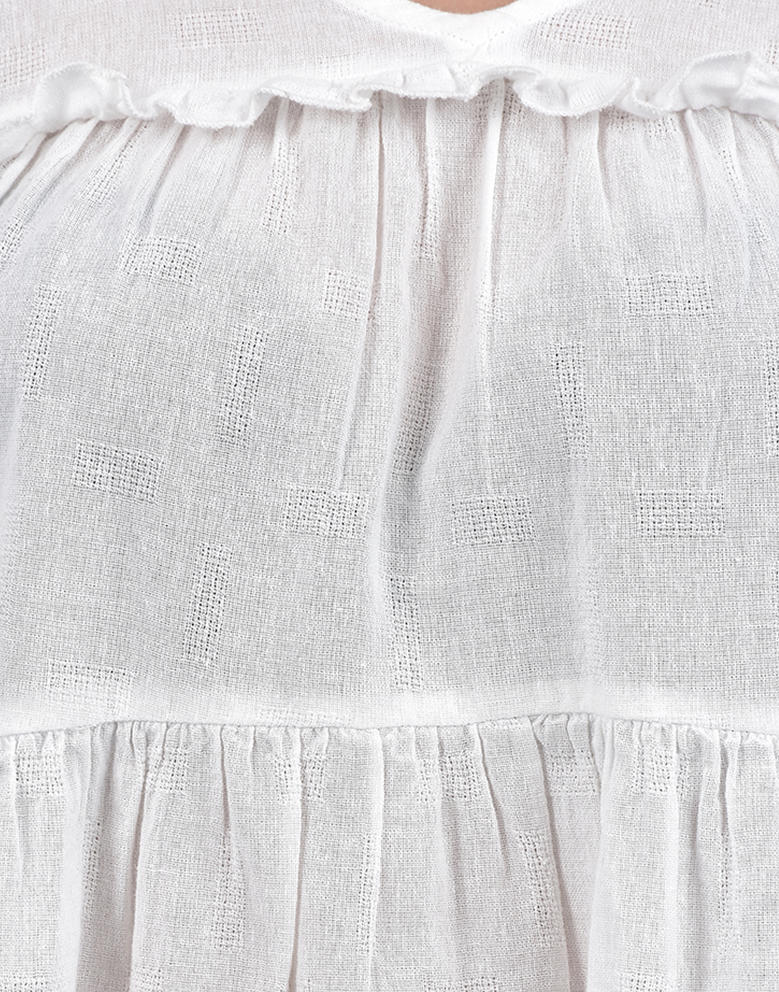 ONLY Women Solid White Top