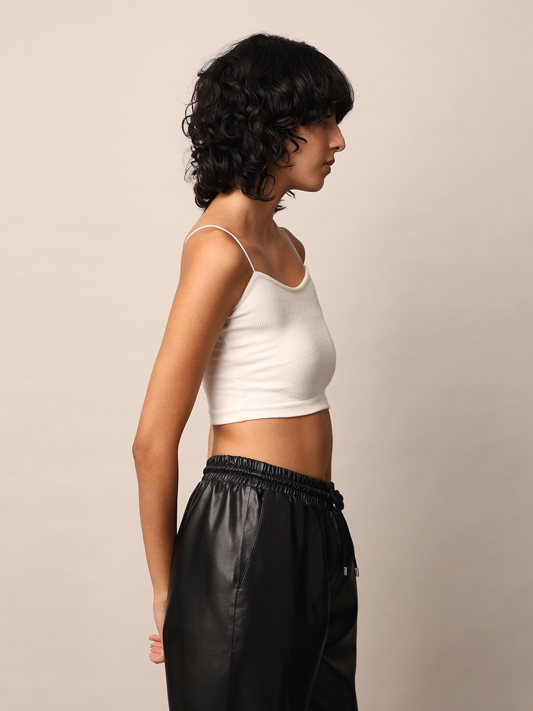 ONLY Women Solid White Top