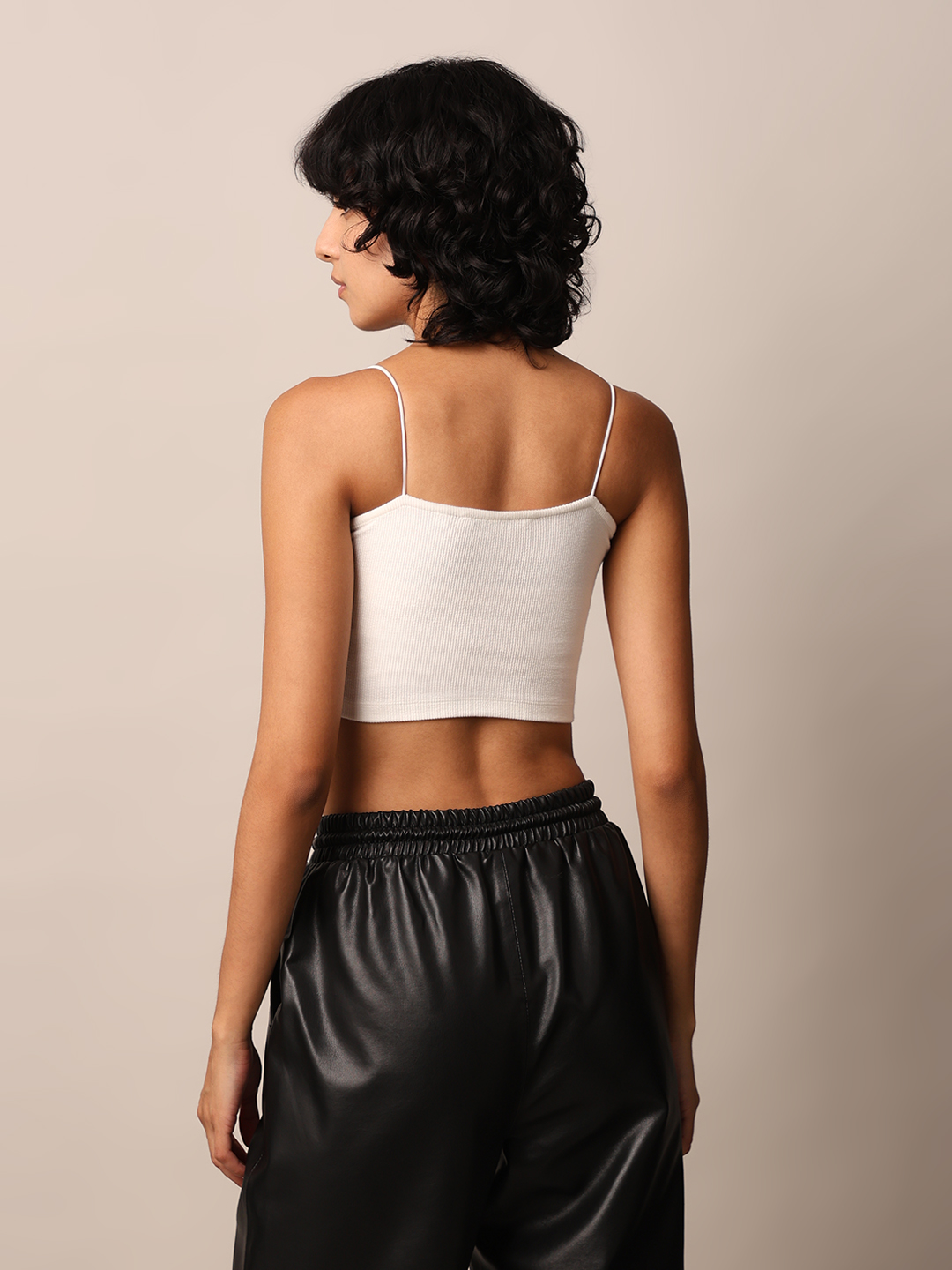 ONLY Women Solid White Top