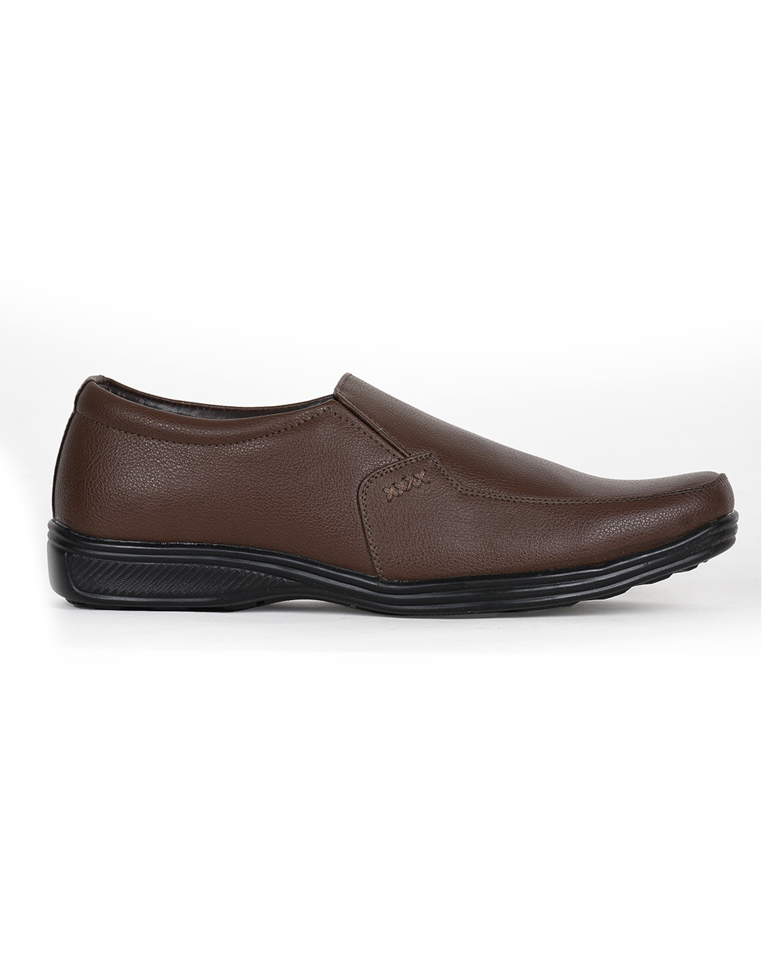 PARAGON Mens Solid Brown Formal Shoes | Stylish, Comfortable and lightweight Slip On Moccasin Shoes for Men | Formal Wear | Party Wear