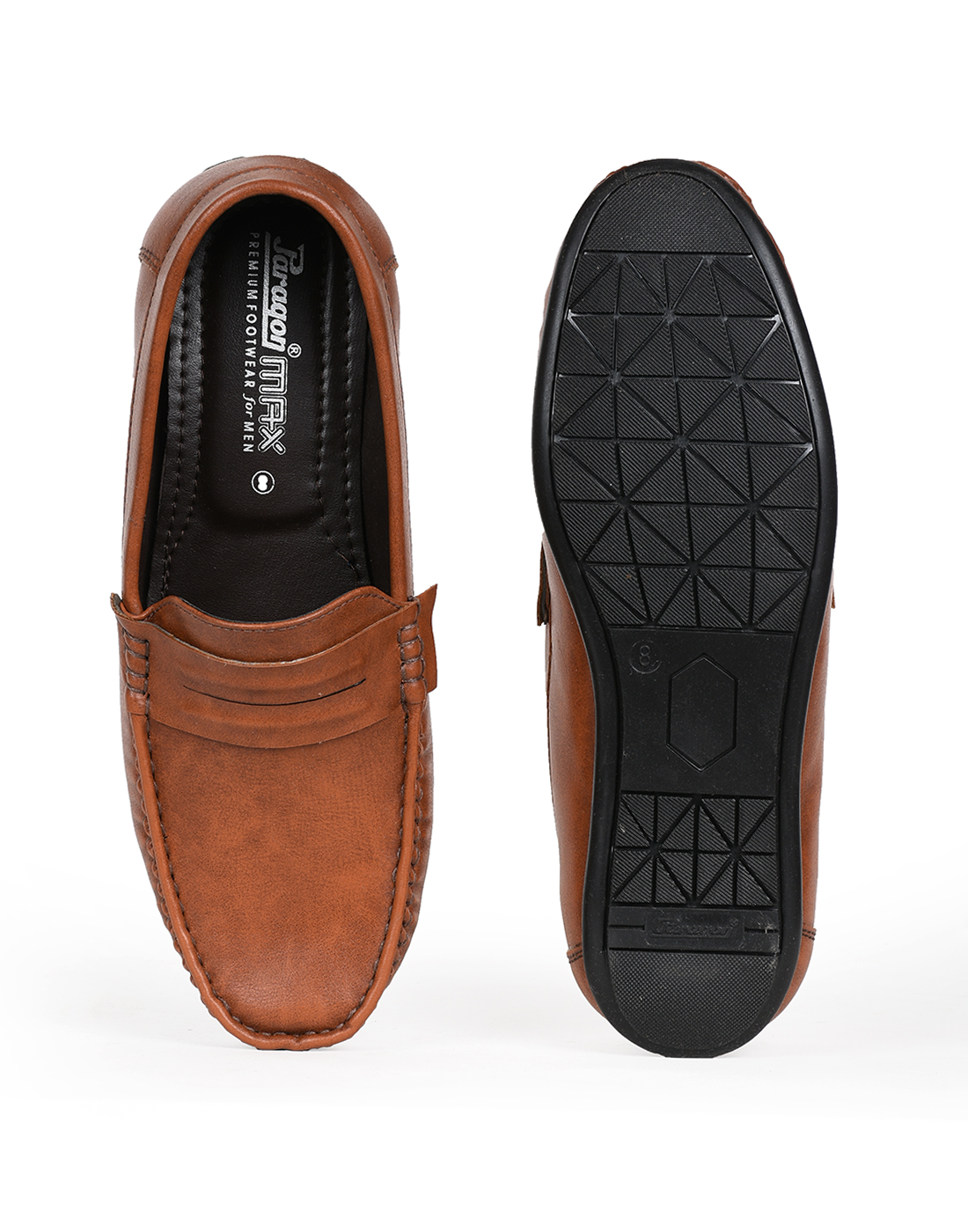 PARAGON Mens Solid Moccasins | Slip On Casual Wear Moccasin Shoes for Men