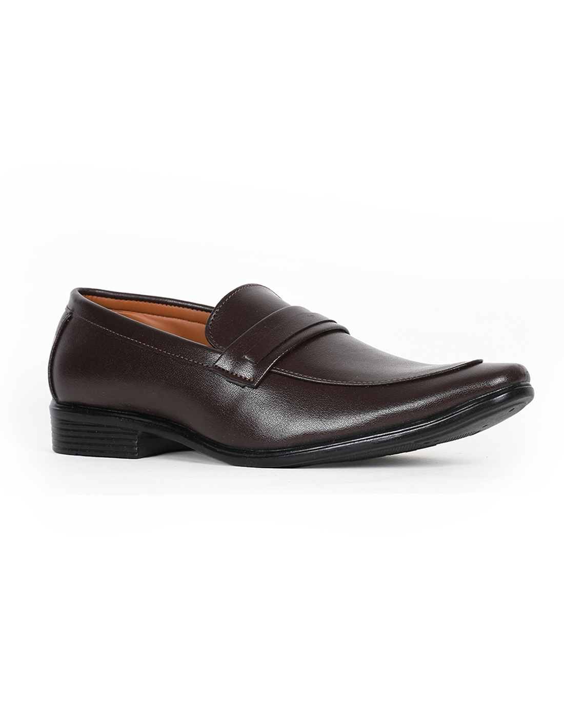 PARAGON Mens Solid Brown Formal Shoes | Stylish, Comfortable and lightweight Slip On Loafer Shoes for Men | Formal Wear | Party Wear