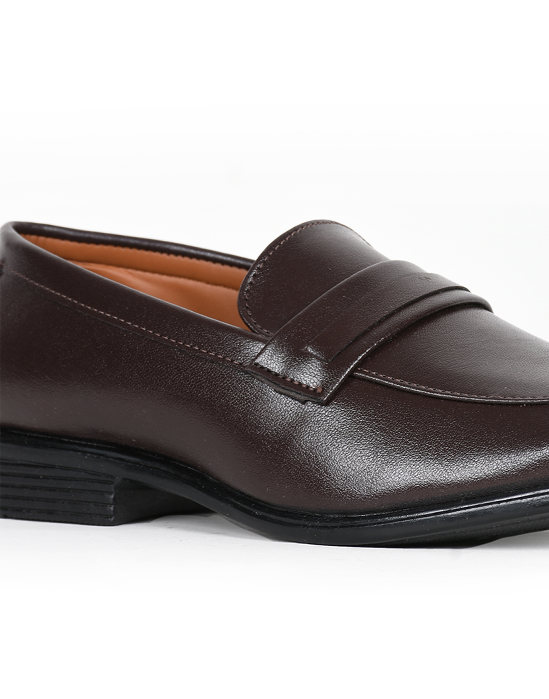 PARAGON Mens Solid Brown Formal Shoes | Stylish, Comfortable and lightweight Slip On Loafer Shoes for Men | Formal Wear | Party Wear