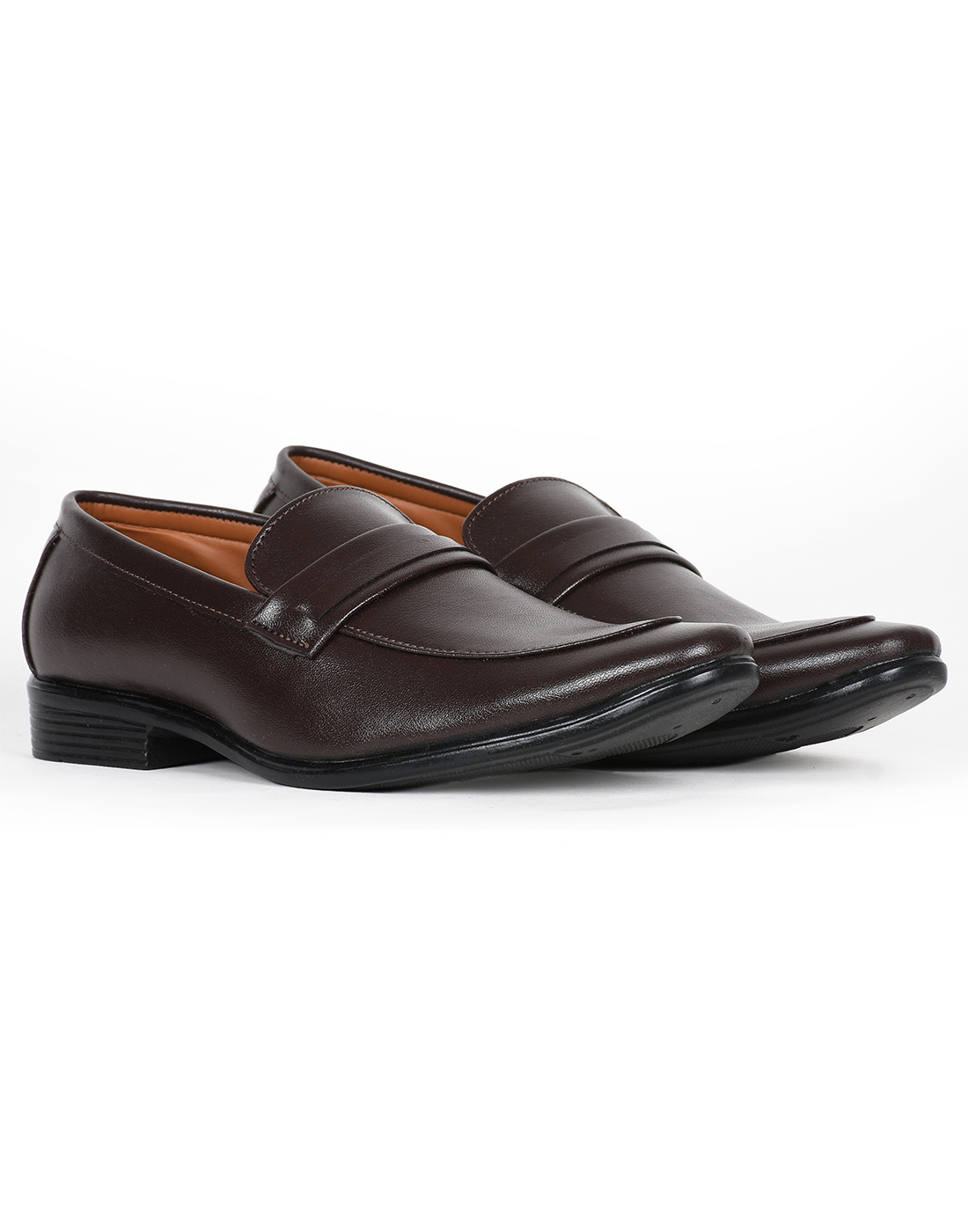 PARAGON Mens Solid Brown Formal Shoes | Stylish, Comfortable and lightweight Slip On Loafer Shoes for Men | Formal Wear | Party Wear