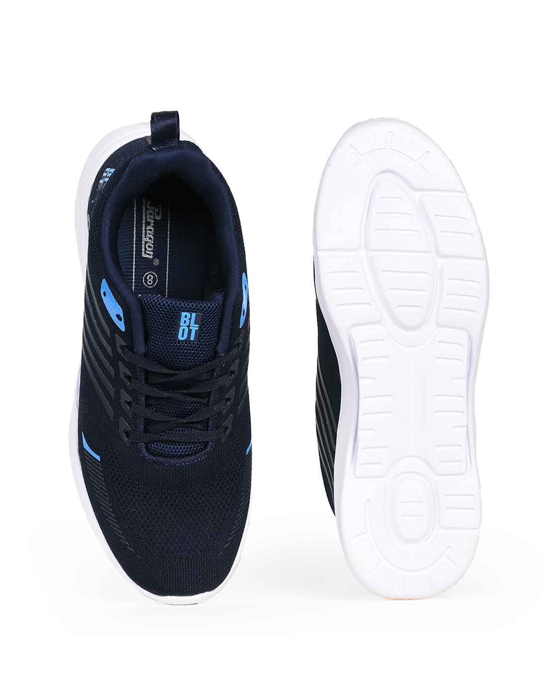 PARAGON Mens Colourblocked Sports Sneakers | Stylish, Comfortable and lightweight lace-up Sneakers for Men