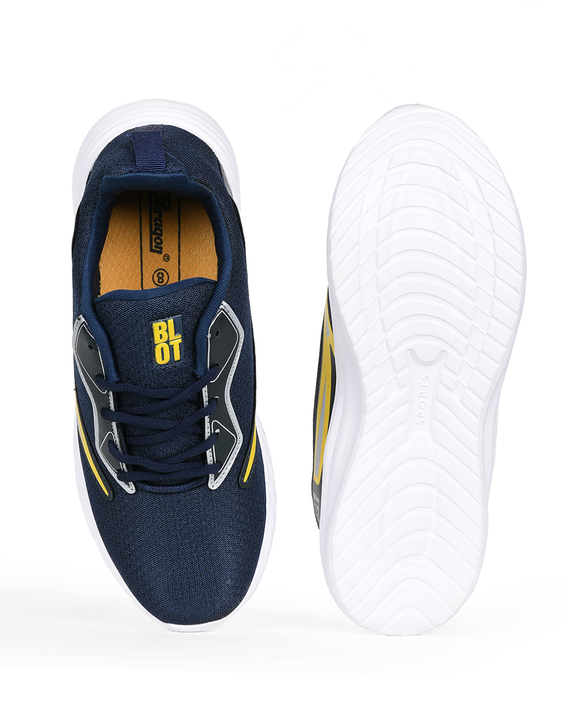 PARAGON Mens Colourblocked Sports Sneakers | Stylish, Comfortable and lightweight lace-up Sneakers for Men
