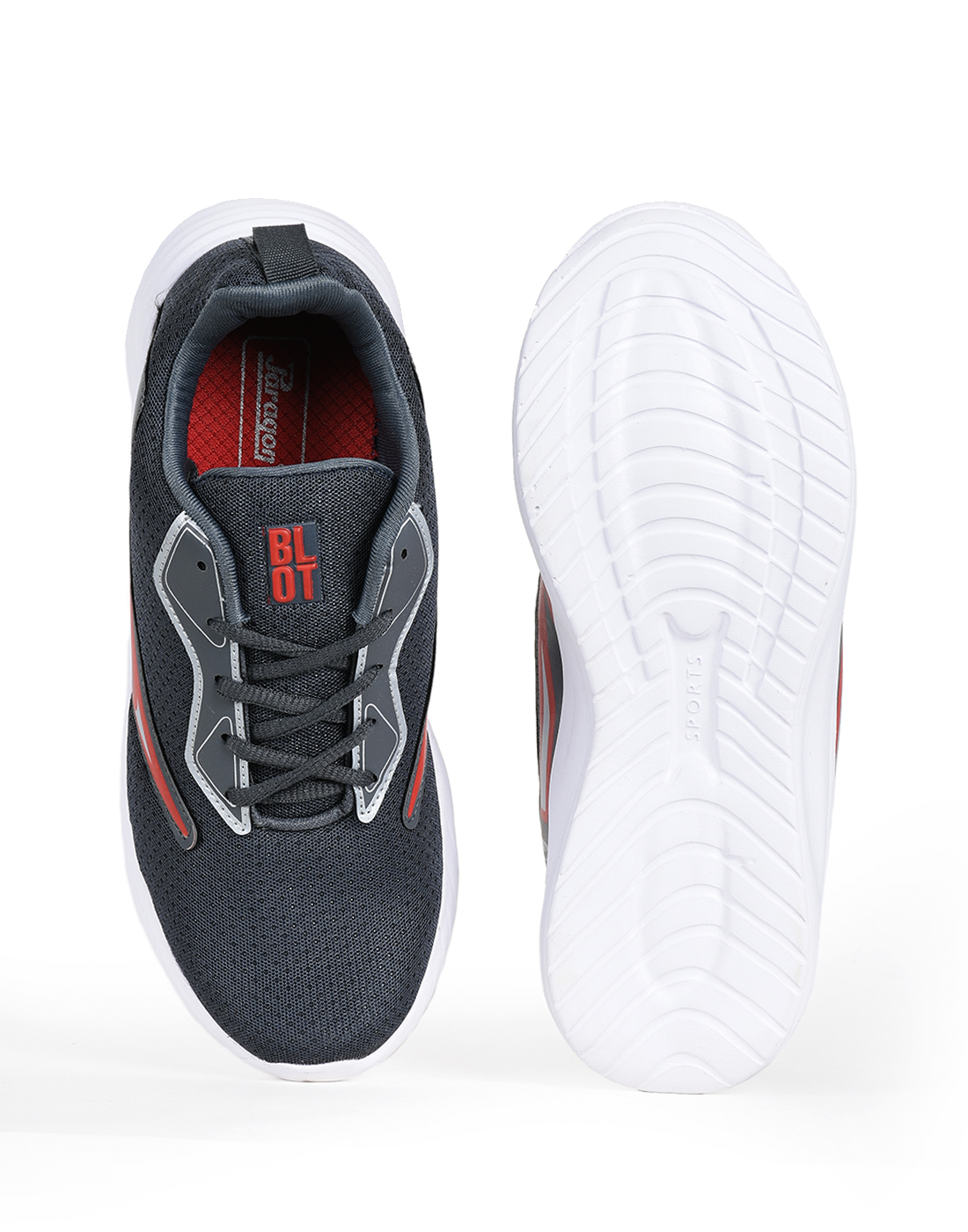 PARAGON Mens Colourblocked Sports Sneakers | Stylish, Comfortable and lightweight lace-up Sneakers for Men