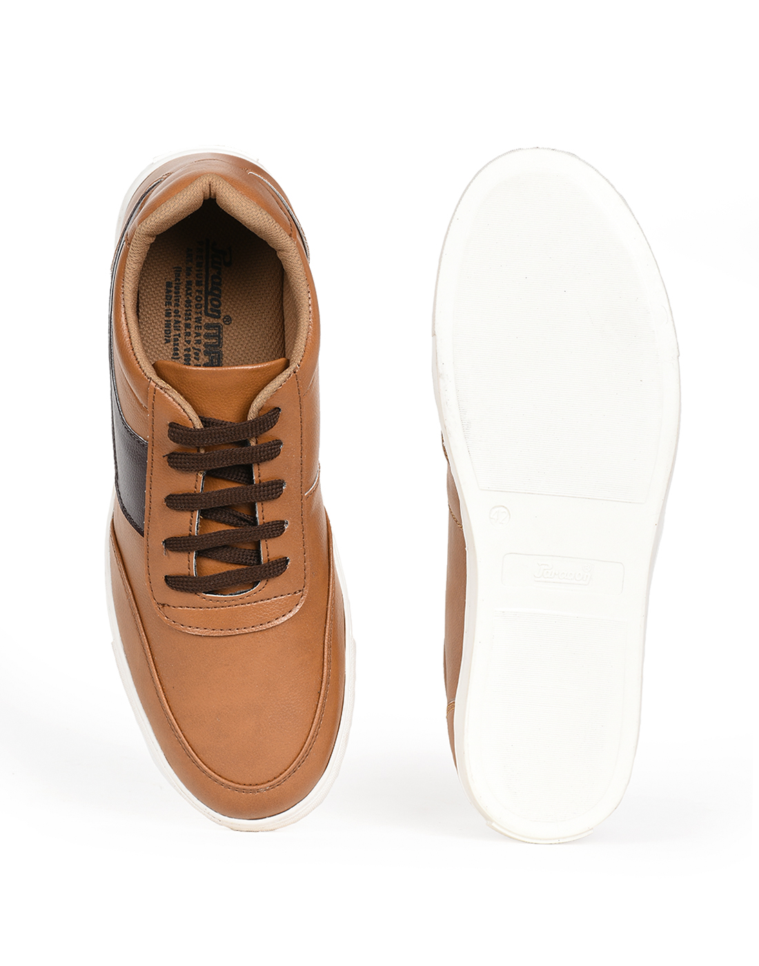PARAGON Mens Colourblocked Casual Sneakers | Stylish, Comfortable and lightweight lace-up Sneakers for Men