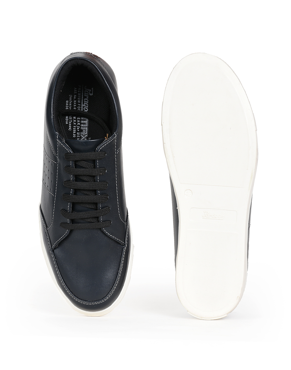 PARAGON Mens Solid Casual Sneakers | Stylish, Comfortable and lightweight lace-up Sneakers for Men