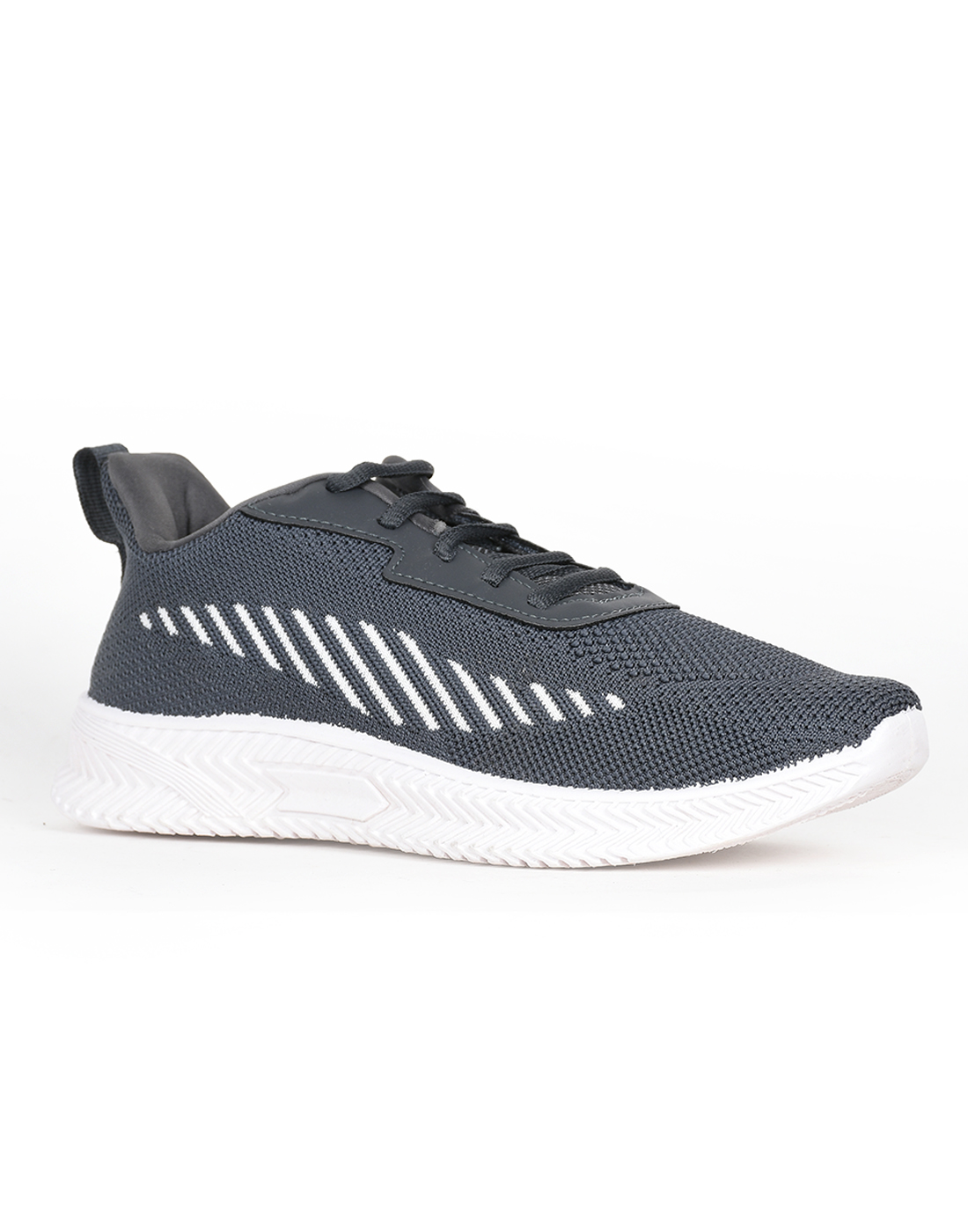 PARAGON Mens Self Design Grey Casual Sneakers | Stylish, Comfortable and lightweight lace-up Sneakers for Men