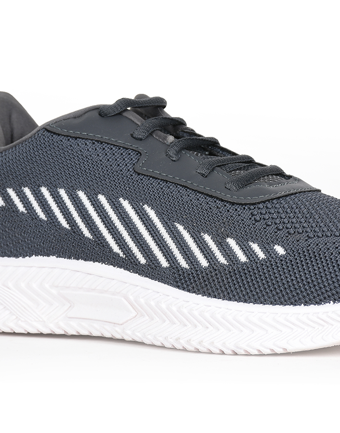 PARAGON Mens Self Design Grey Casual Sneakers | Stylish, Comfortable and lightweight lace-up Sneakers for Men