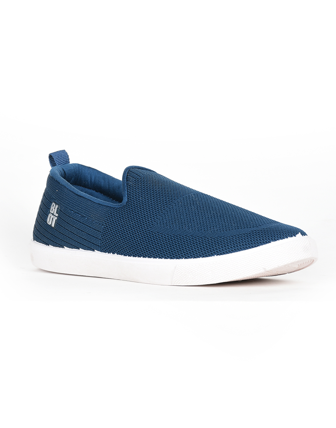 PARAGON Mens Self Design Blue Casual Sneakers | Stylish, Comfortable and lightweight Slip-on Sneakers for Men
