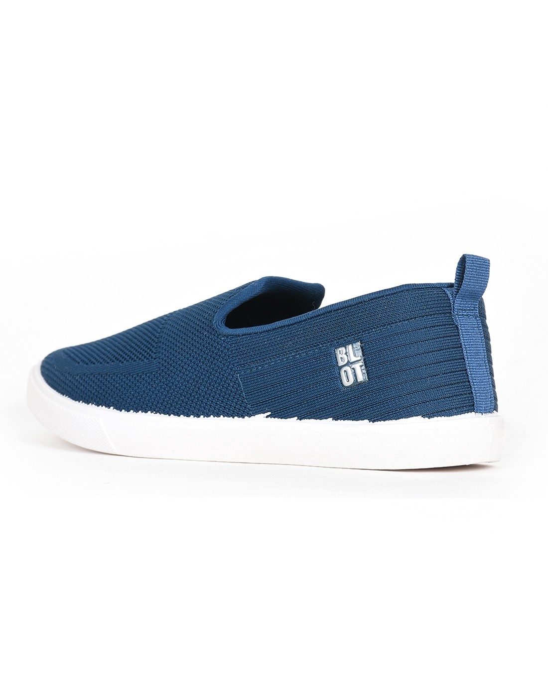 PARAGON Mens Self Design Blue Casual Sneakers | Stylish, Comfortable and lightweight Slip-on Sneakers for Men