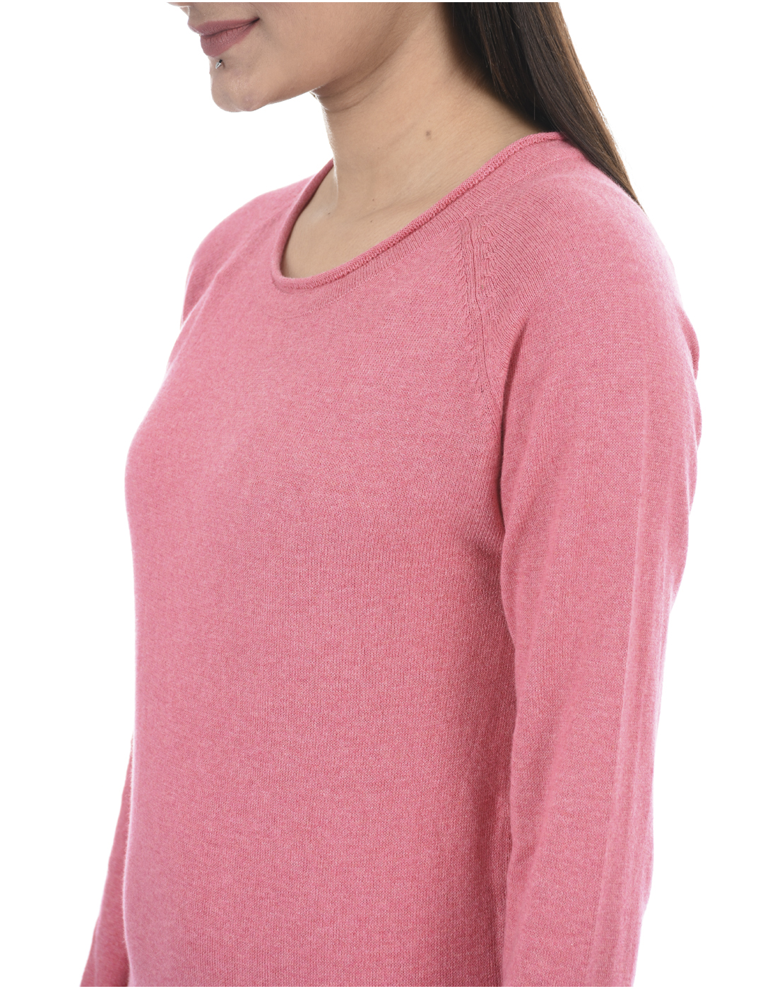 Porto Bello Women Casual Wear Pink Sweater