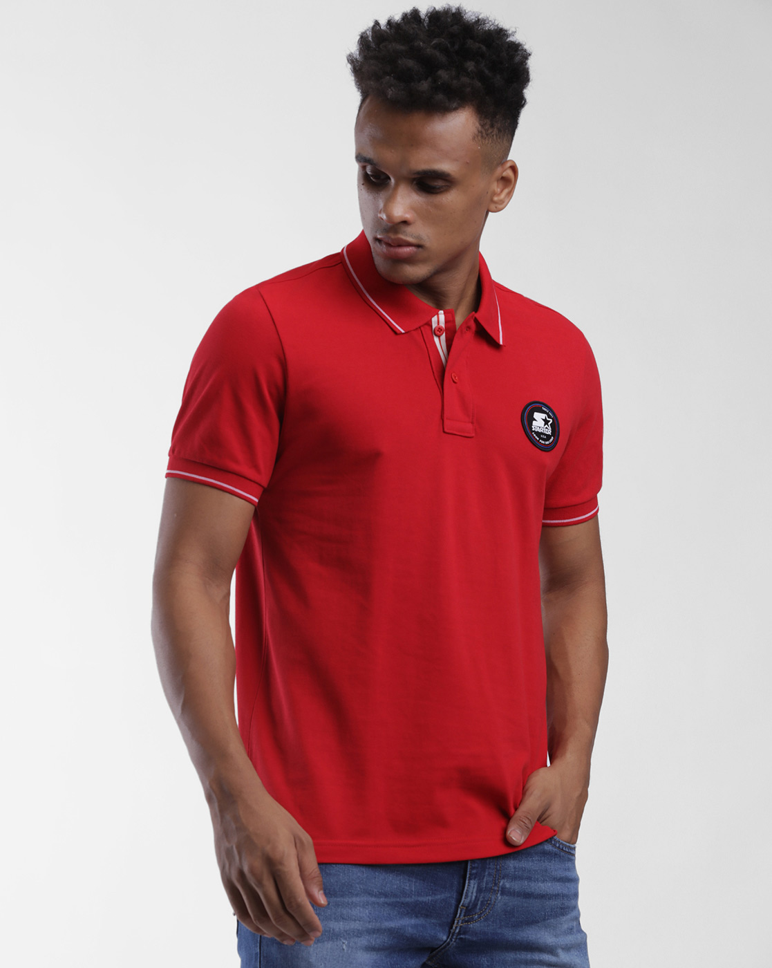 Starter Men Casual Wear Polo T-Shirt