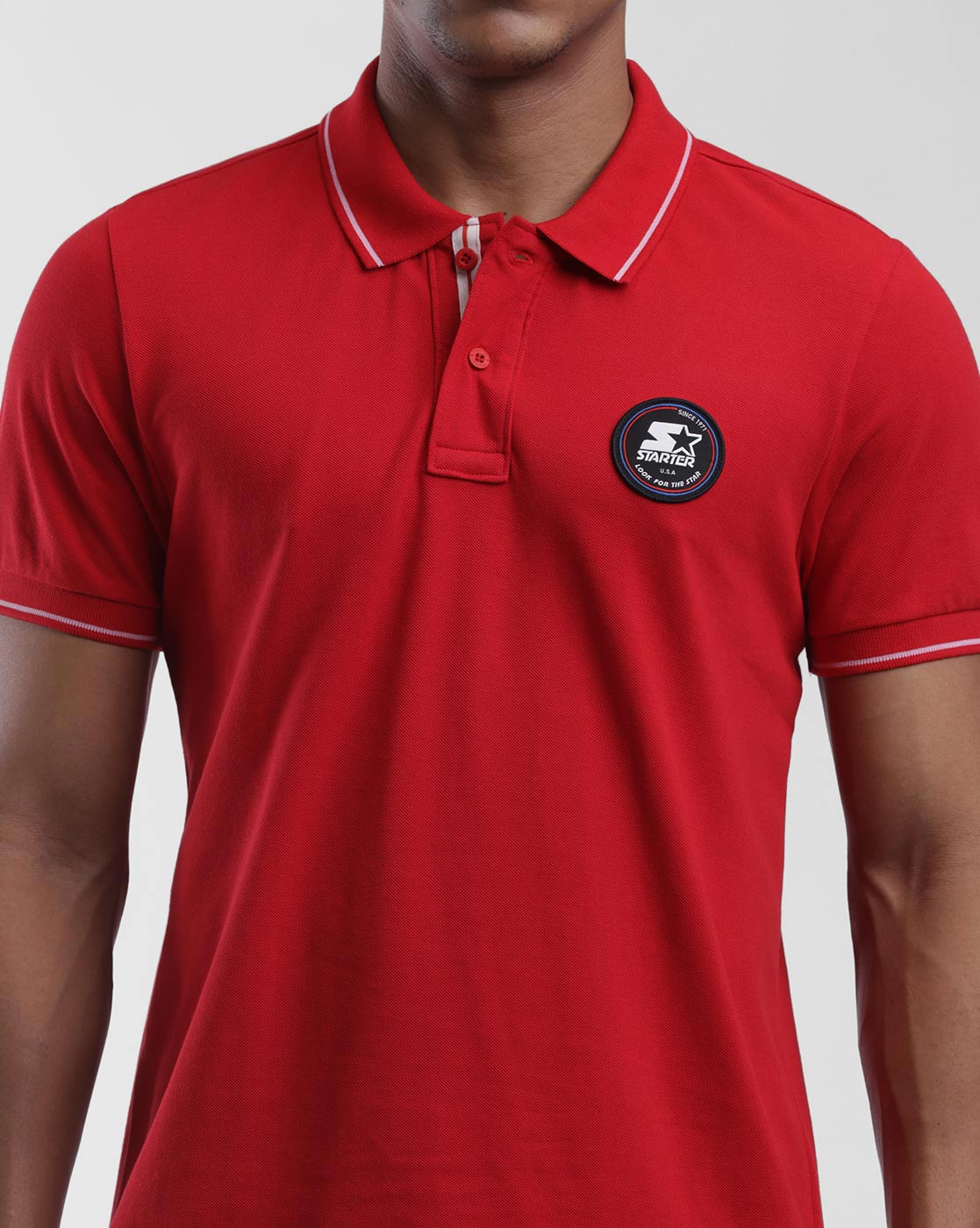 Starter Men Casual Wear Polo T-Shirt