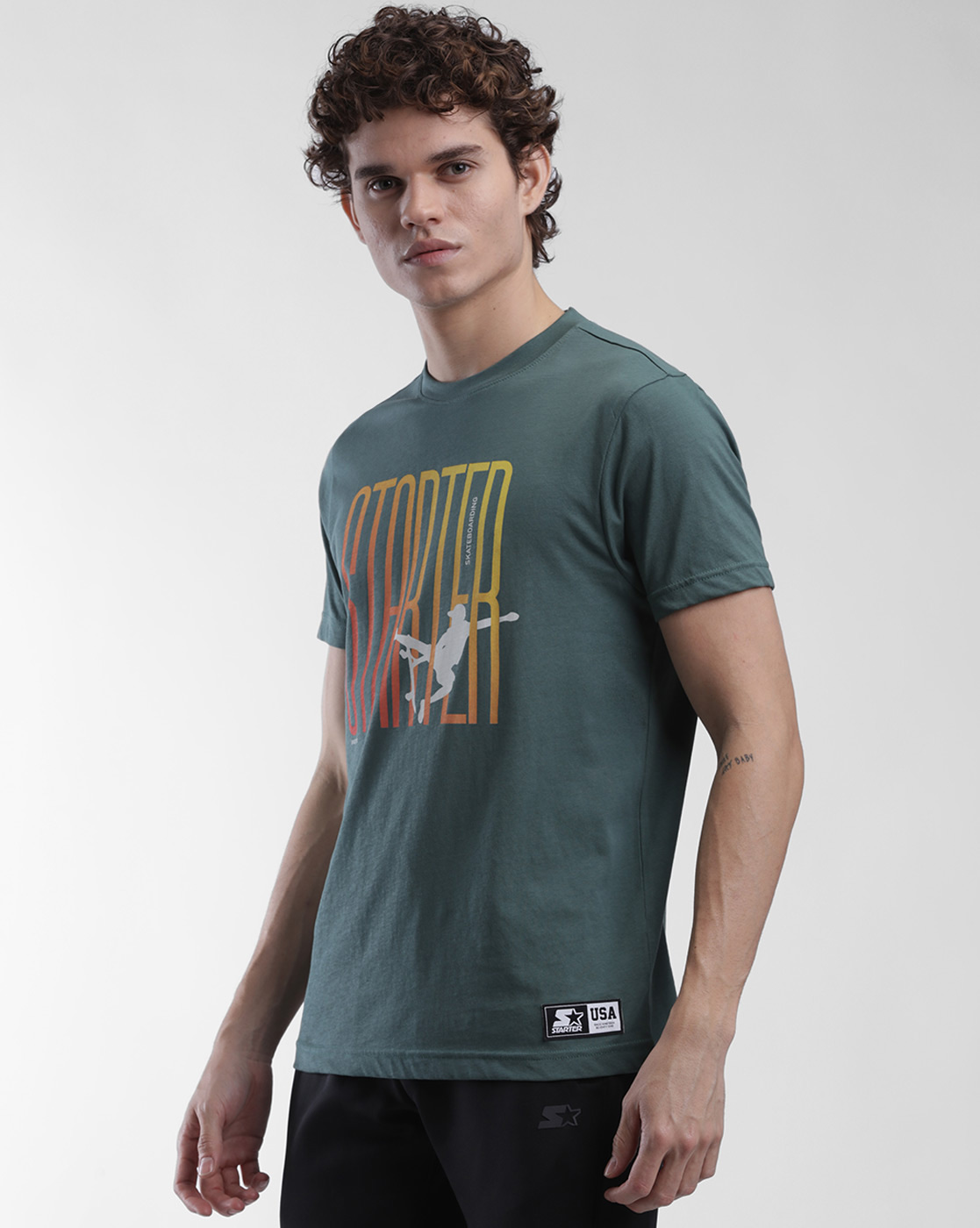 Starter Men Casual Wear T-Shirt
