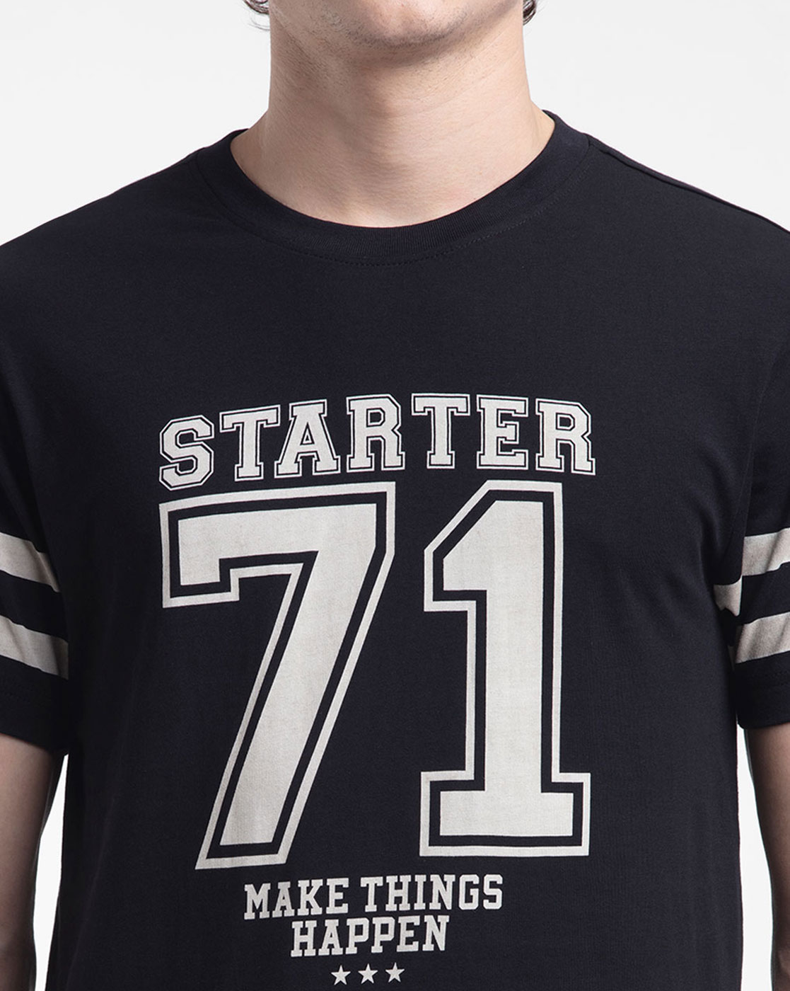 Starter Men Casual Wear T-Shirt