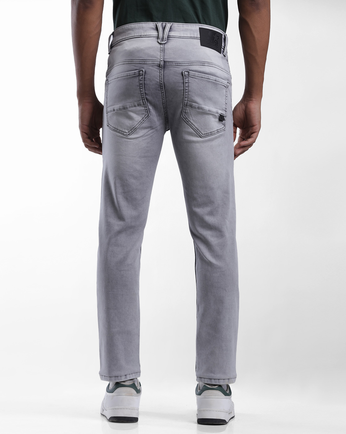 Starter Men Grey Casual Wear Jeans