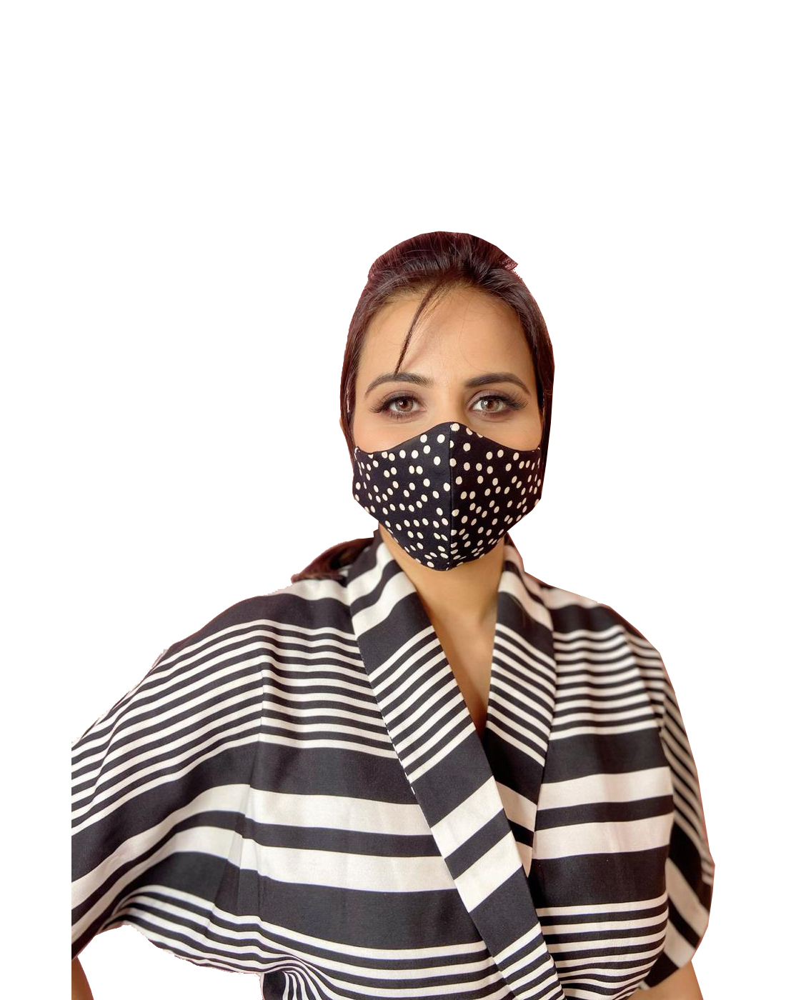 Vira Women's Hawk Style 2 Layered Reusable Face Mask