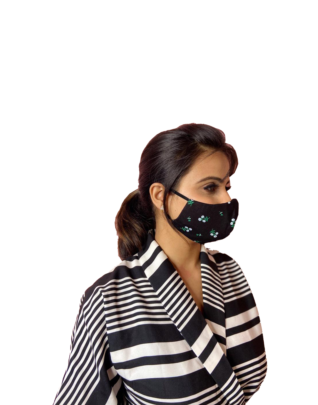 Vira Women's Hawk Style 2 Layered Reusable Face Mask