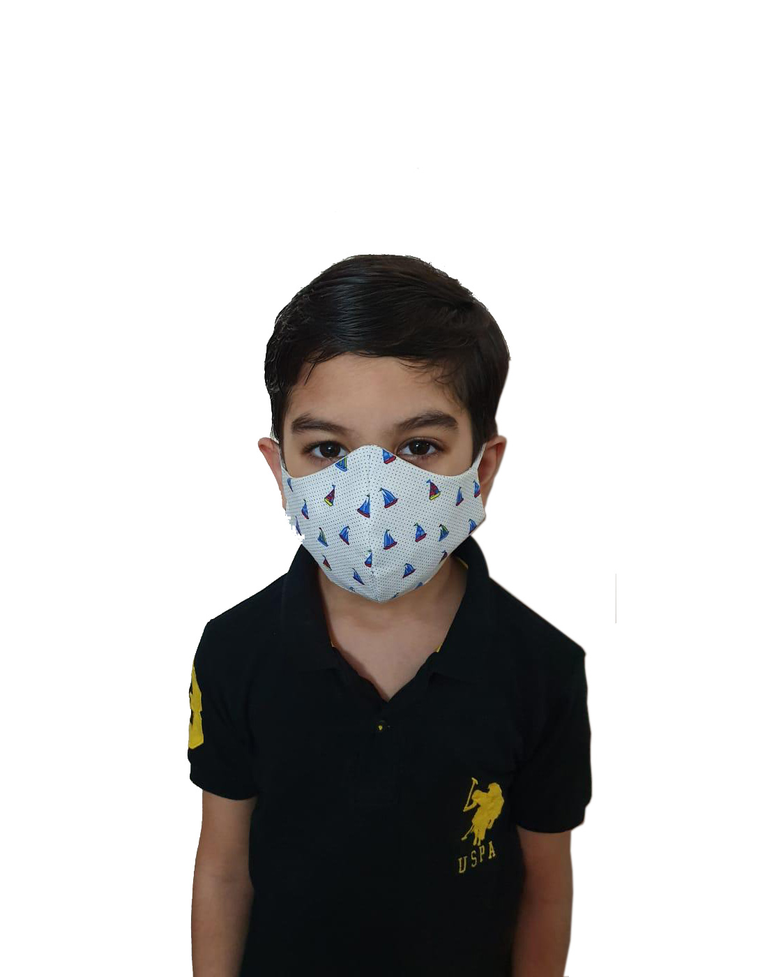 Vira kid's Hawk Style 2 Layered Reusable Face Mask