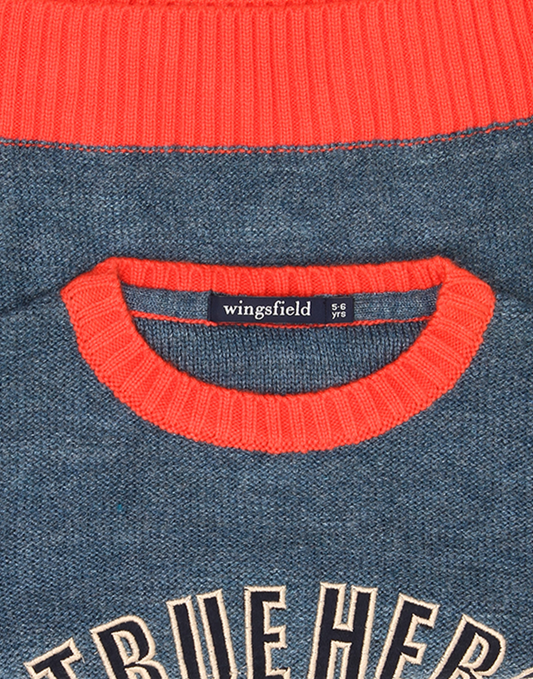 Wingsfield Boys Blue Sweater