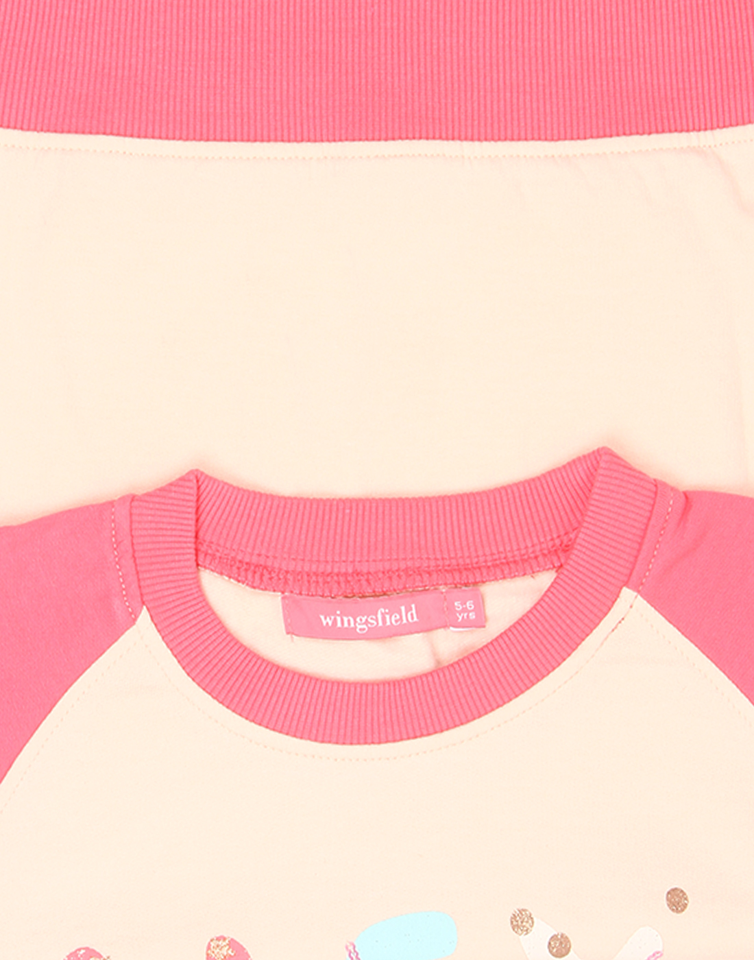 Wingsfield Girls Pink Sweatshirt