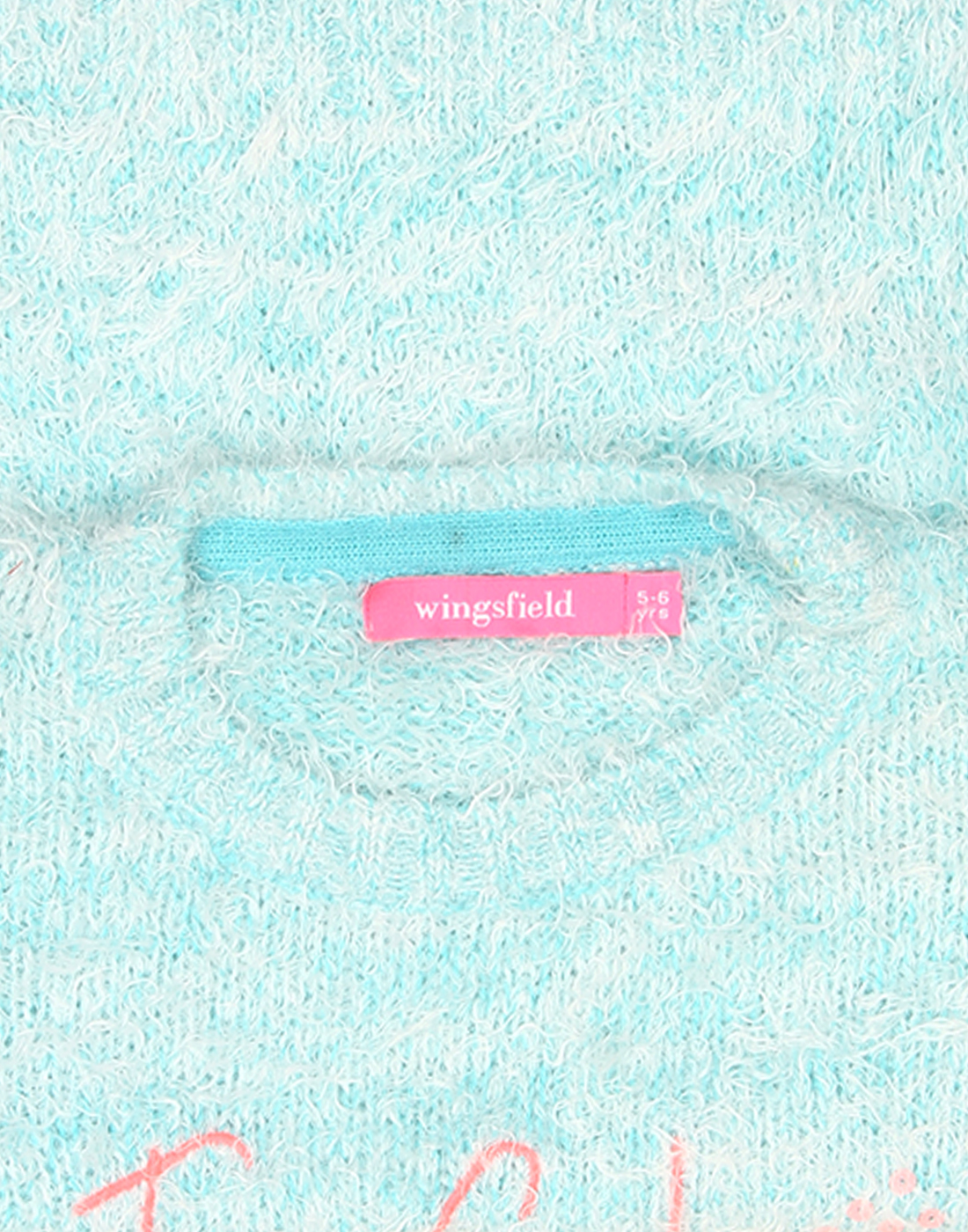 Wingsfield Girls Blue Sweater