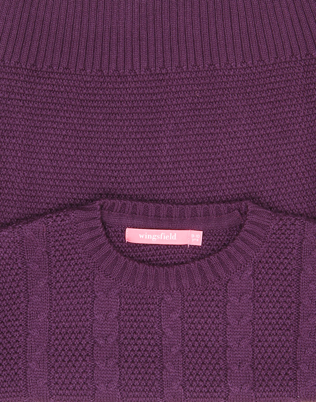 Wingsfield Girls Purple Sweater