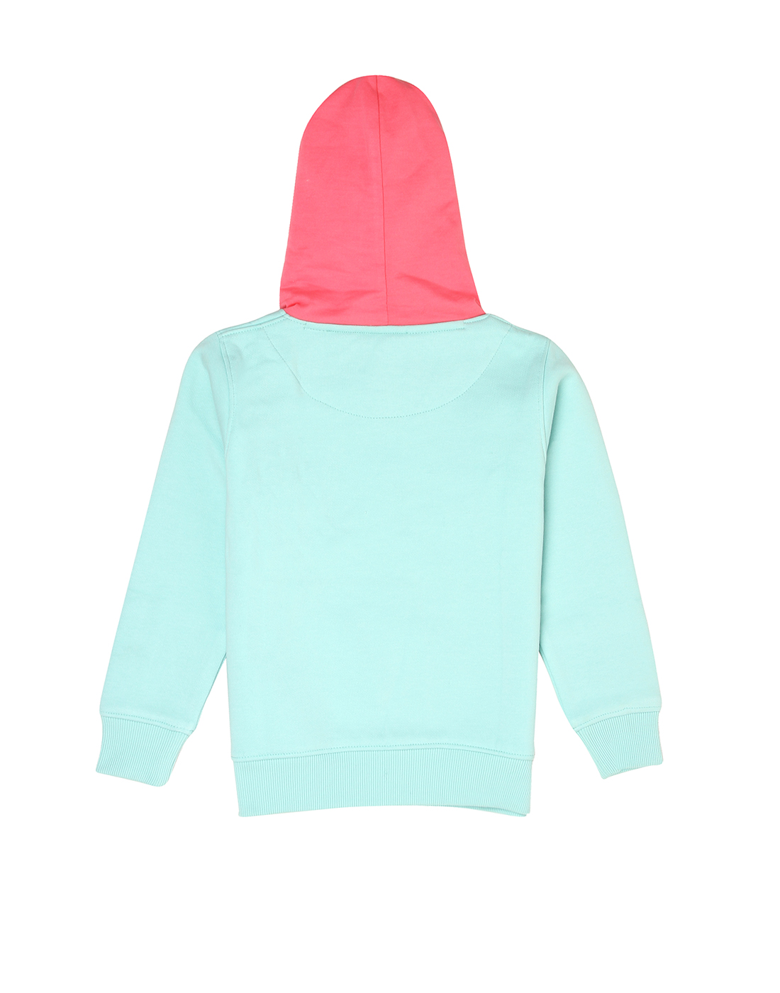 Wingsfield Girls Light Blue Graphic Print Sweatshirt