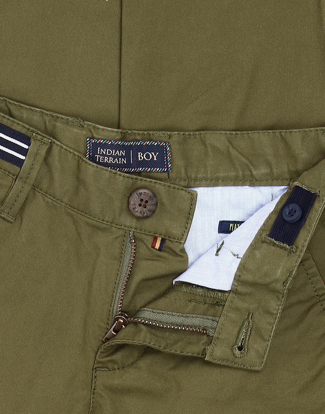 Buy Men's Brooklyn Fit Cotton Trouser Online | Indian Terrain