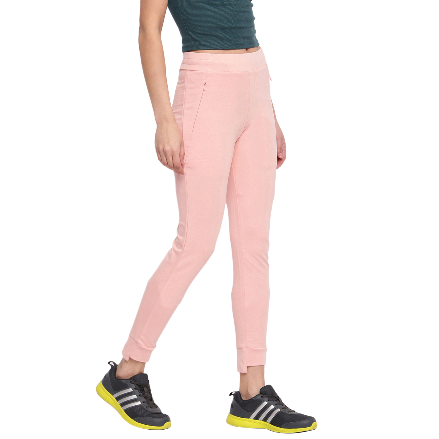 Marvel Women Casual Wear Pink  Track Pant