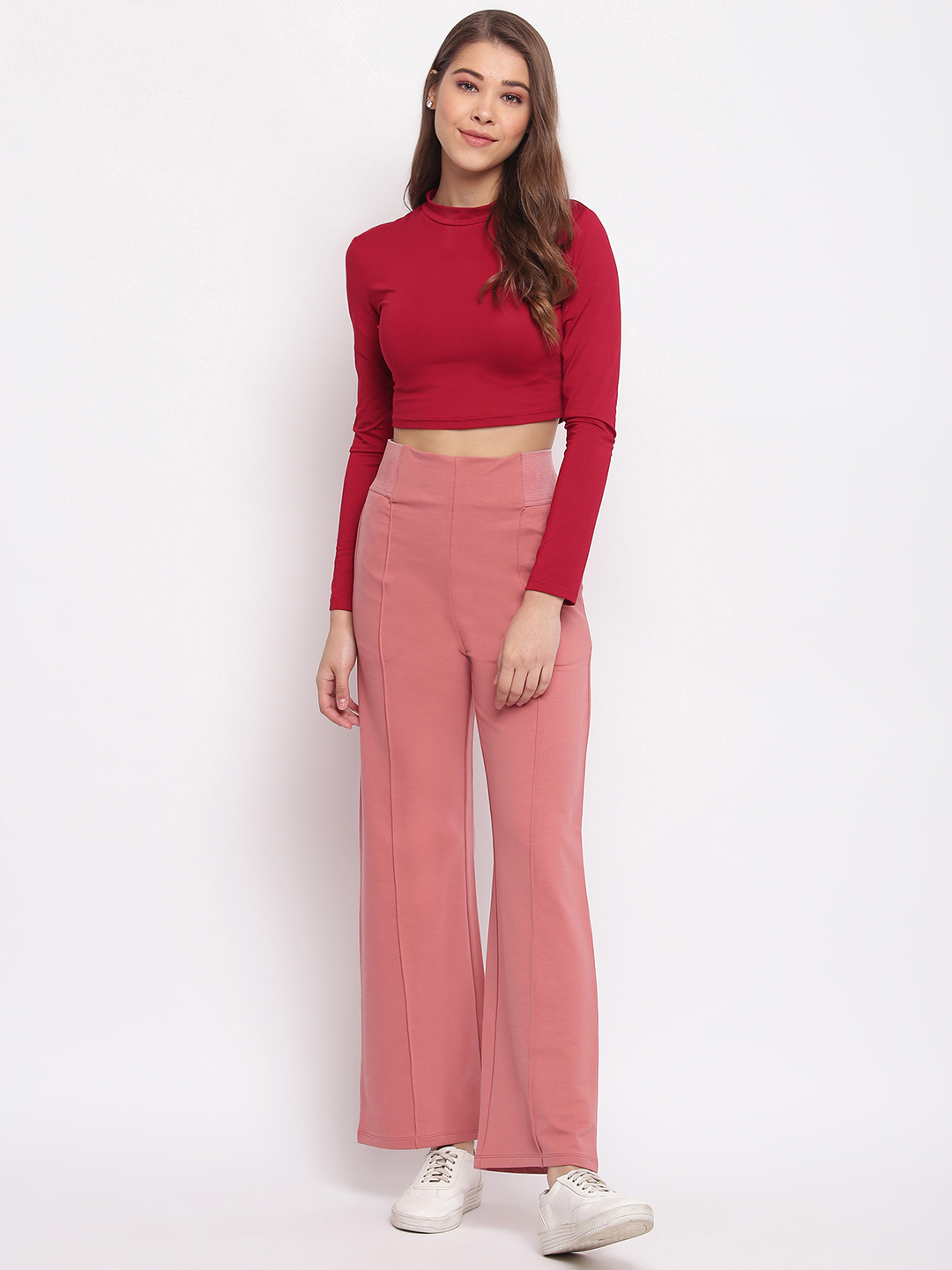 Marvel Women Casual Wear Pink Track Pant
