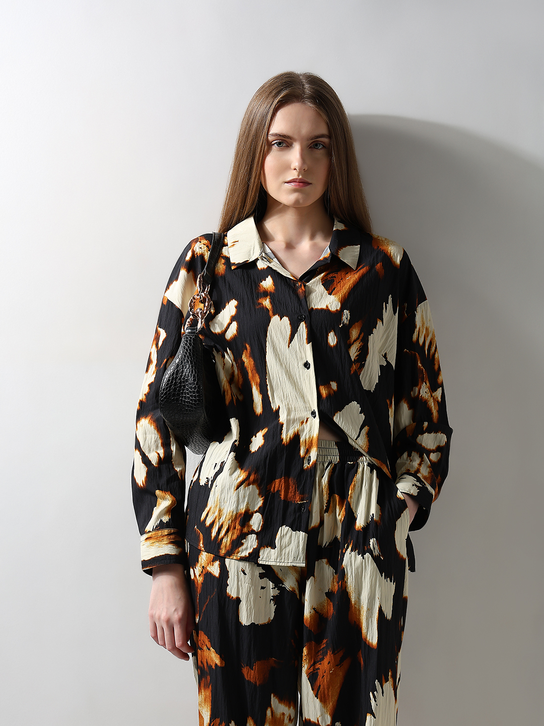 Vero Moda Women Abstract Multicolor Shirt