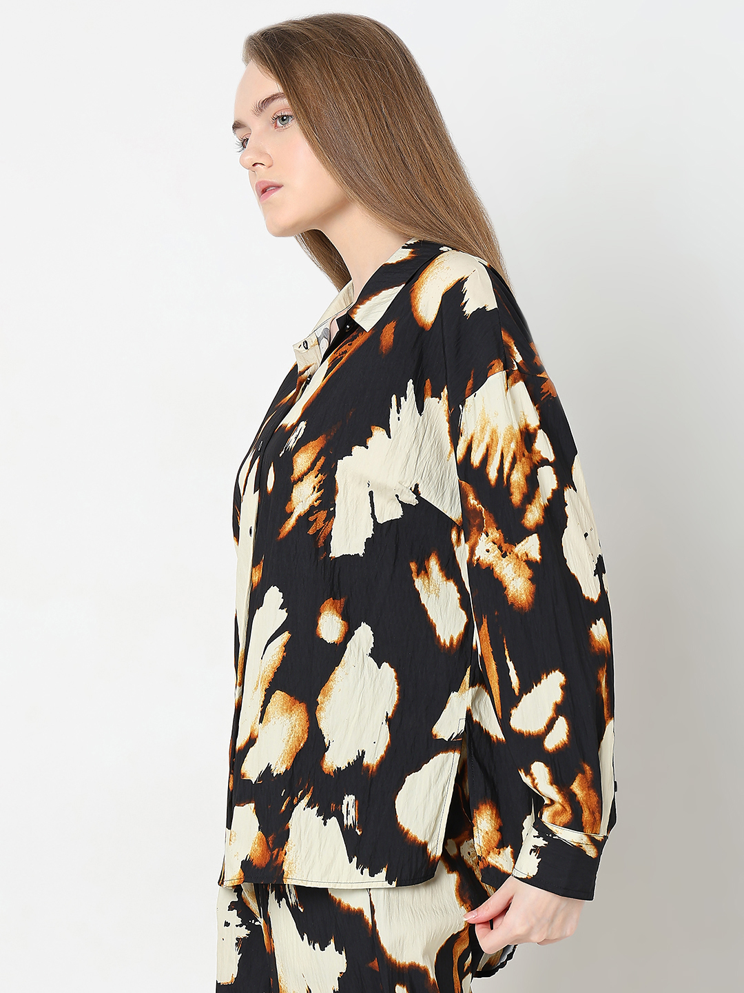 Vero Moda Women Abstract Multicolor Shirt