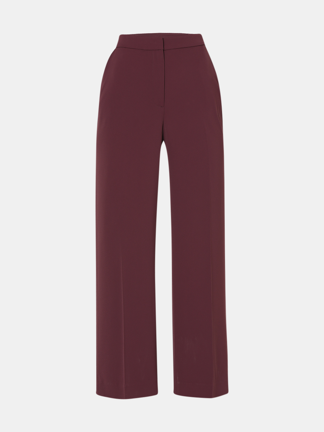 Vero Moda Women Solid Maroon Pant