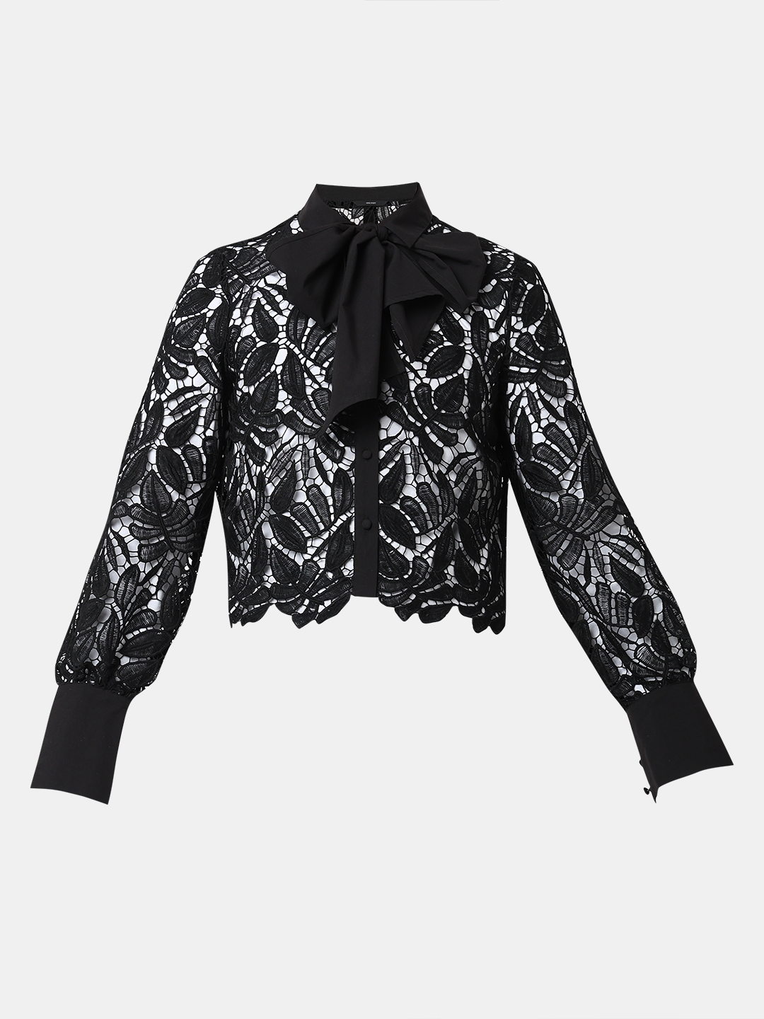 Vero Moda Women Self Design Black Shirt