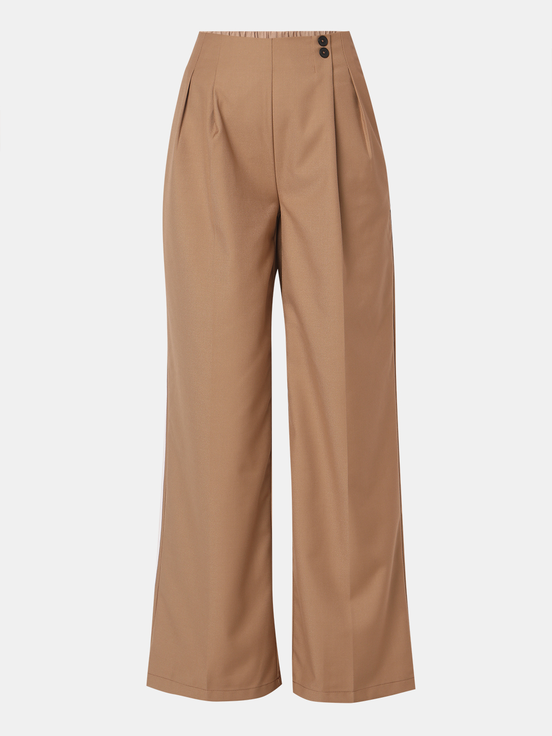Vero Moda Women Solid Brown Pant