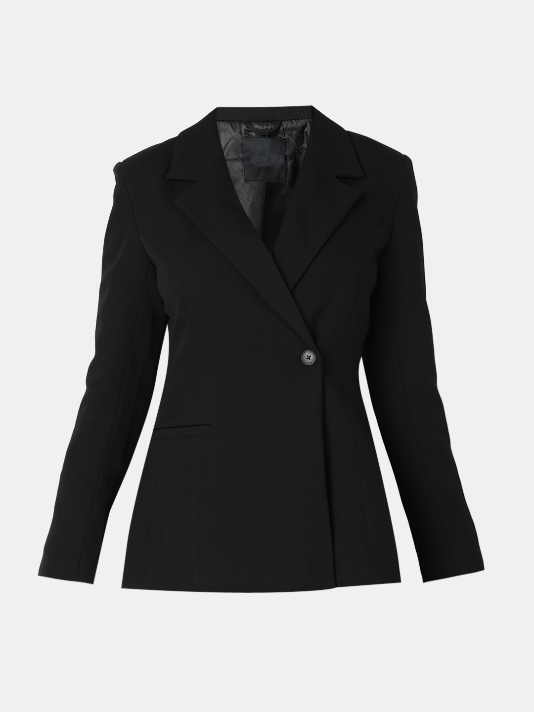 Vero Moda Women Solid Black Blazer